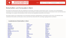 Desktop Screenshot of botschaft-bern.com