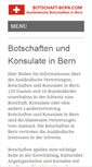 Mobile Screenshot of botschaft-bern.com