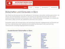 Tablet Screenshot of botschaft-bern.com